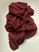 Cashmere scarf Burgundy design