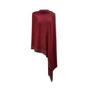 Cashmere scarf Burgundy design