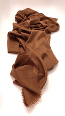 Cashmere scarf Chocolate