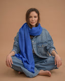 Pashmina scarf Blue