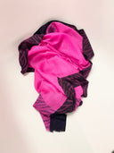 Cashmere scarf Neon Black design