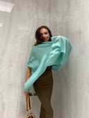 Cashmere scarf Mint