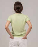 Cashmere Hand Knitted Pullover short Sleeve V neck